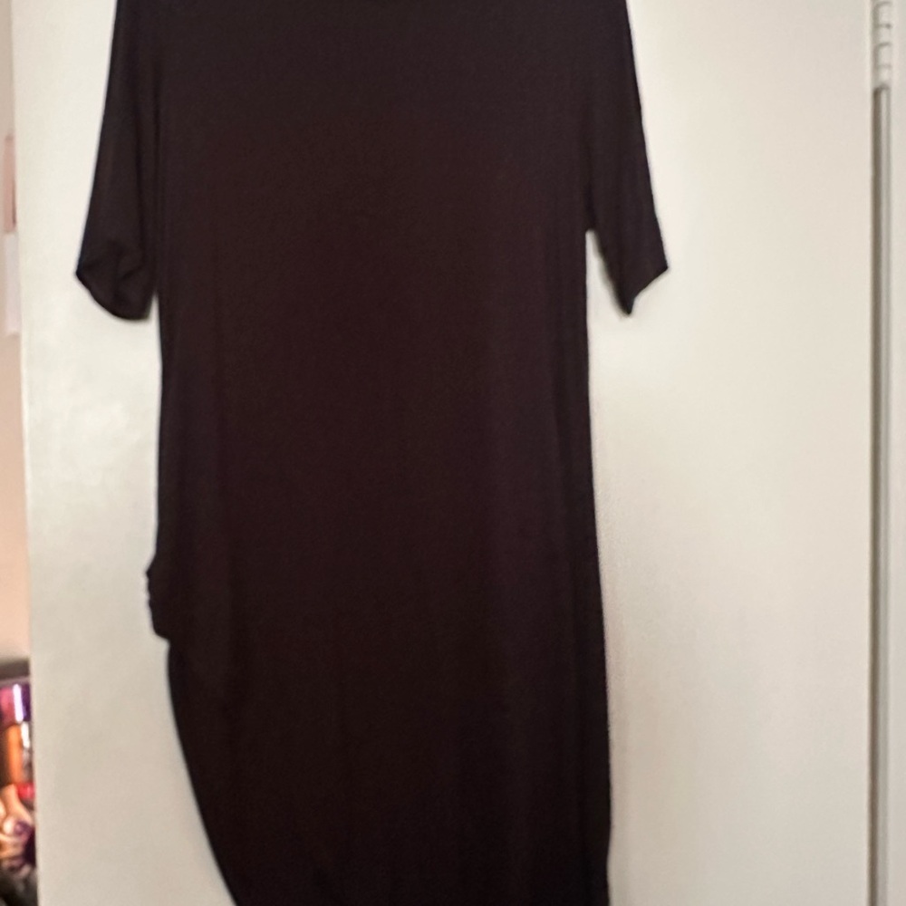 Torrid Black Sheath Dress with 3/4 Sleeves